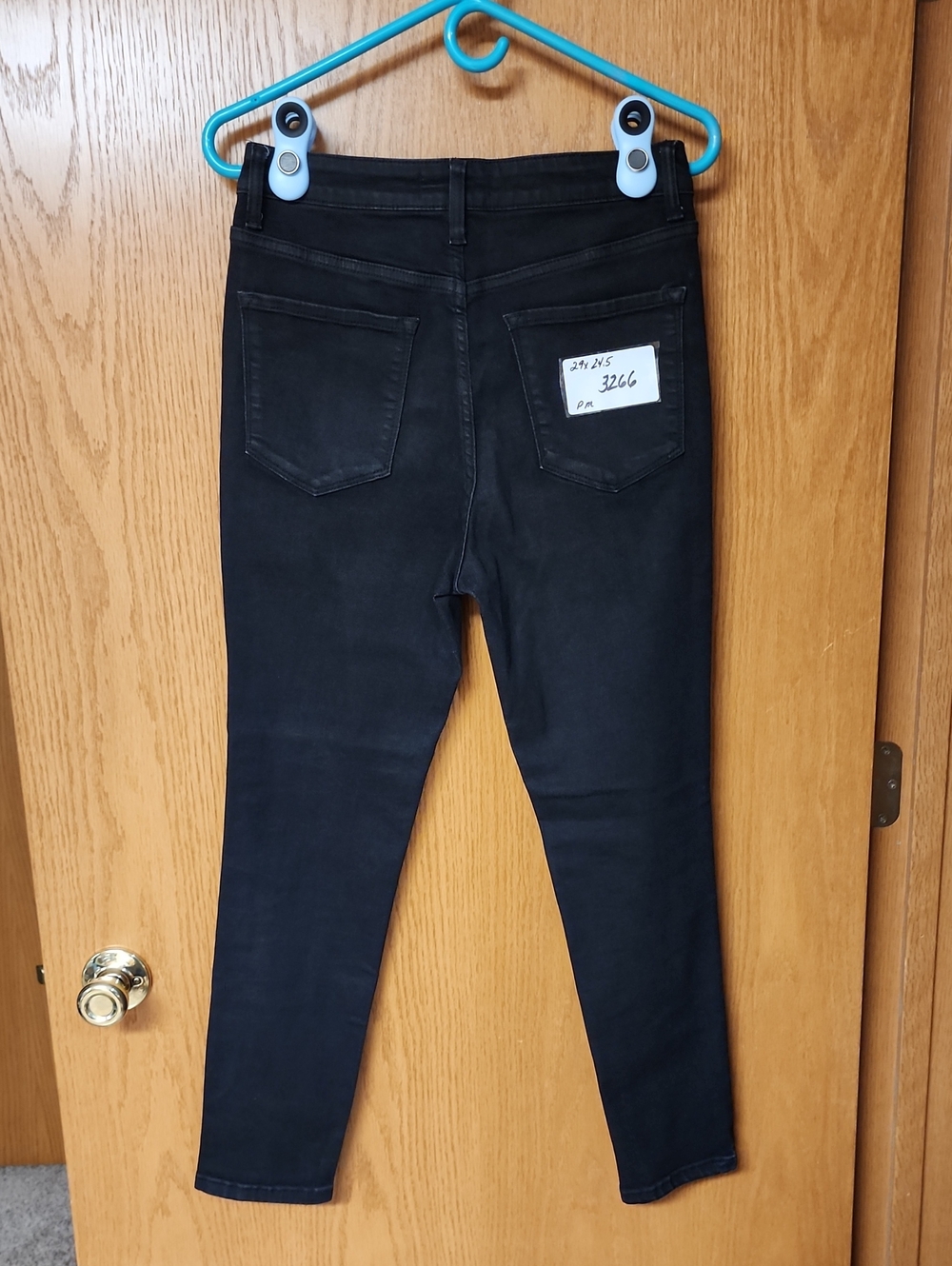 Vervet Black Women’s Skinny Jeans - Classic High-Rise 29x24.5 number 3266